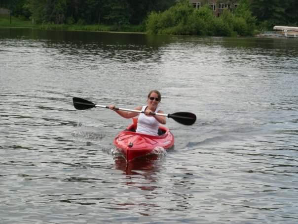 Kaitlyn Kayaking