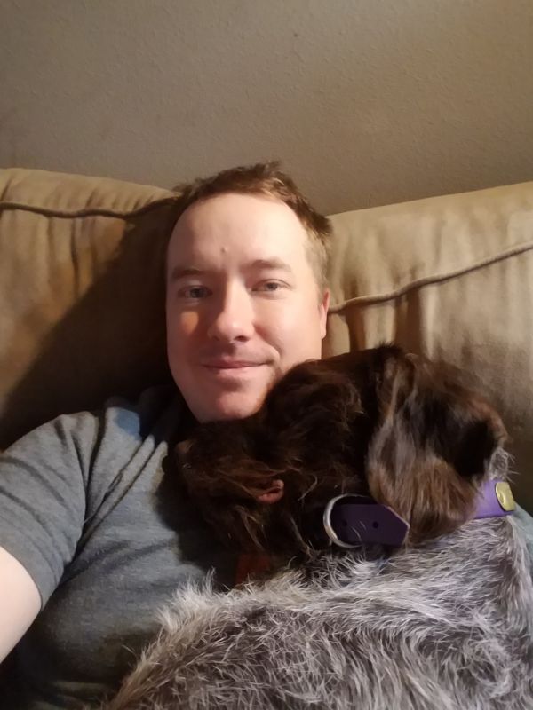 Ken & Nellie Snuggling
