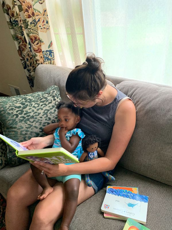 Alicia & Tia Reading