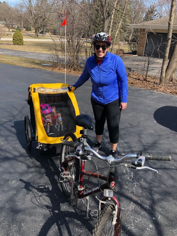 Taking Tia for a Bike Ride