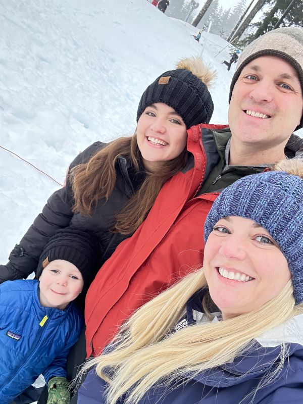 Family Sledding Adventure