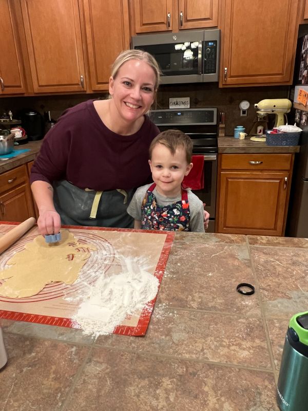 Baking Cookies Together
