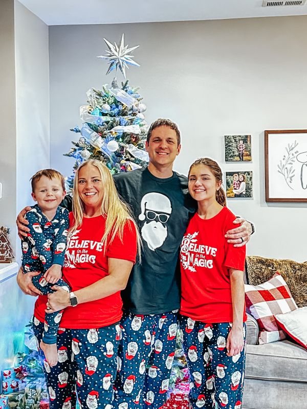 Matching PJs for Christmas