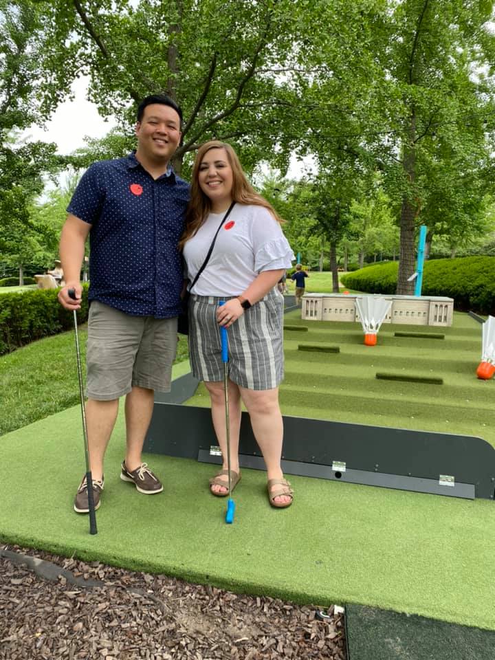Mini Golf at the Art Museum