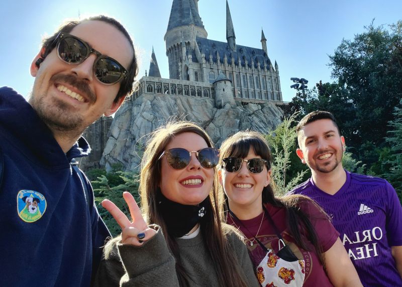 Going to Hogwarts With Abigail's Brother and His Girlfriend