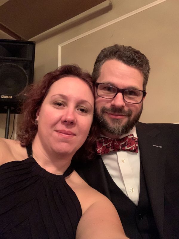 At a Black Tie Event