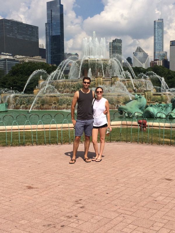 By Buckingham Fountain