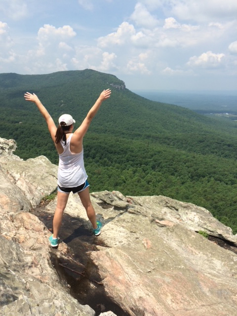 Abbie Hiking