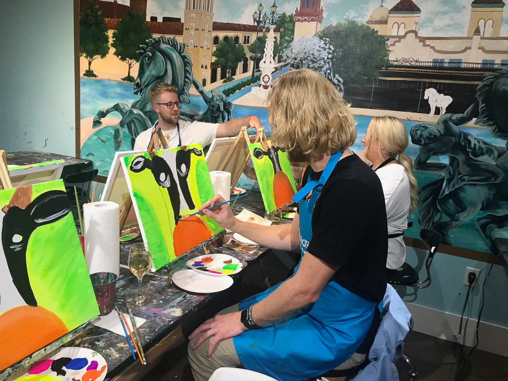 Art Class With Family