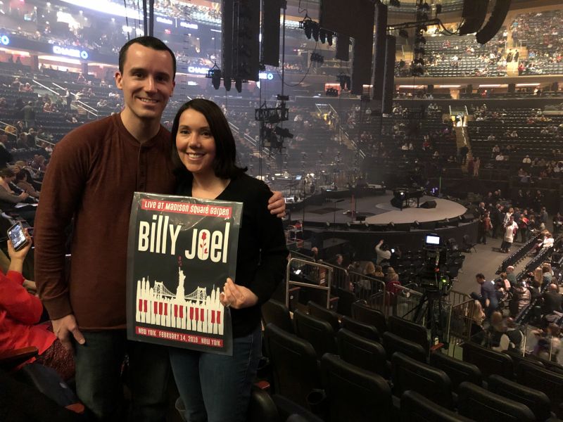Billy Joel Concert on Valentine's Day