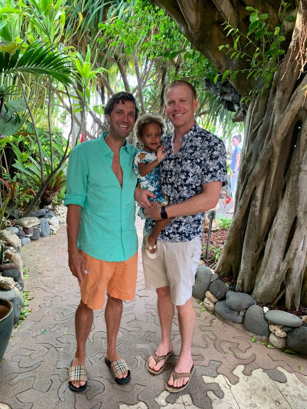 Enjoying Hawaii
