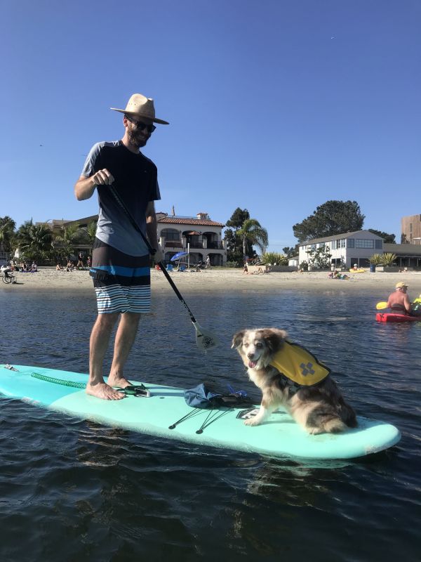 Ben & Kali Paddleboarding