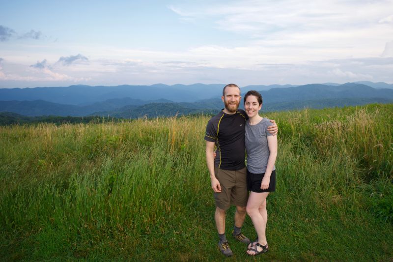 Hiking in the Blue Ridge Mountains