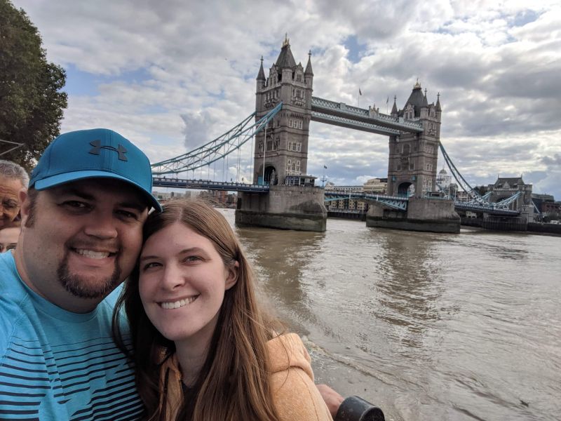 Touring Tour Bridge in London