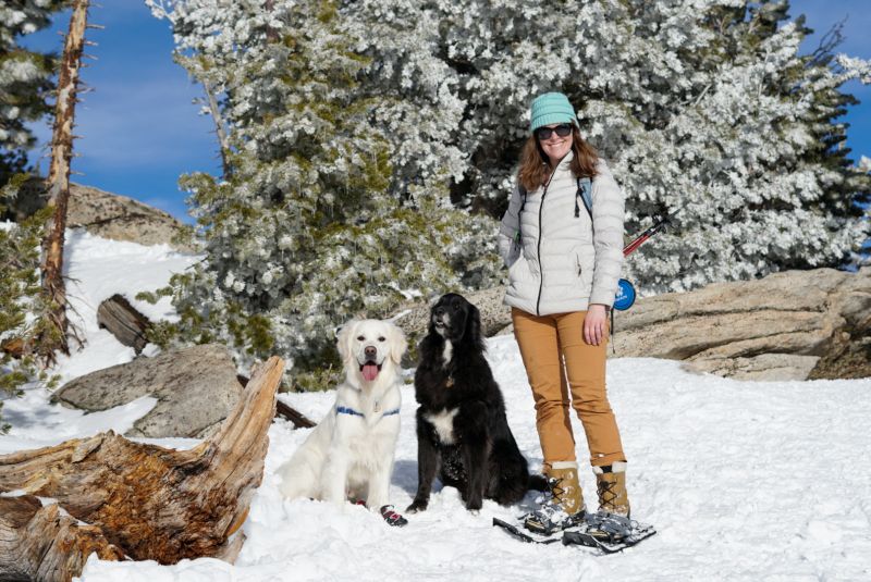 Snowshoeing in Tahoe
