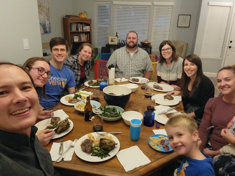 Hosting Dinner With Friends