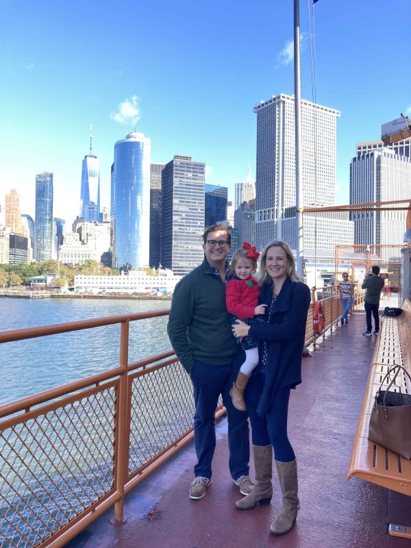 On the Staton Island Ferry