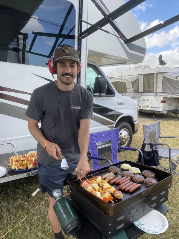 Nick Grilling at Daytona