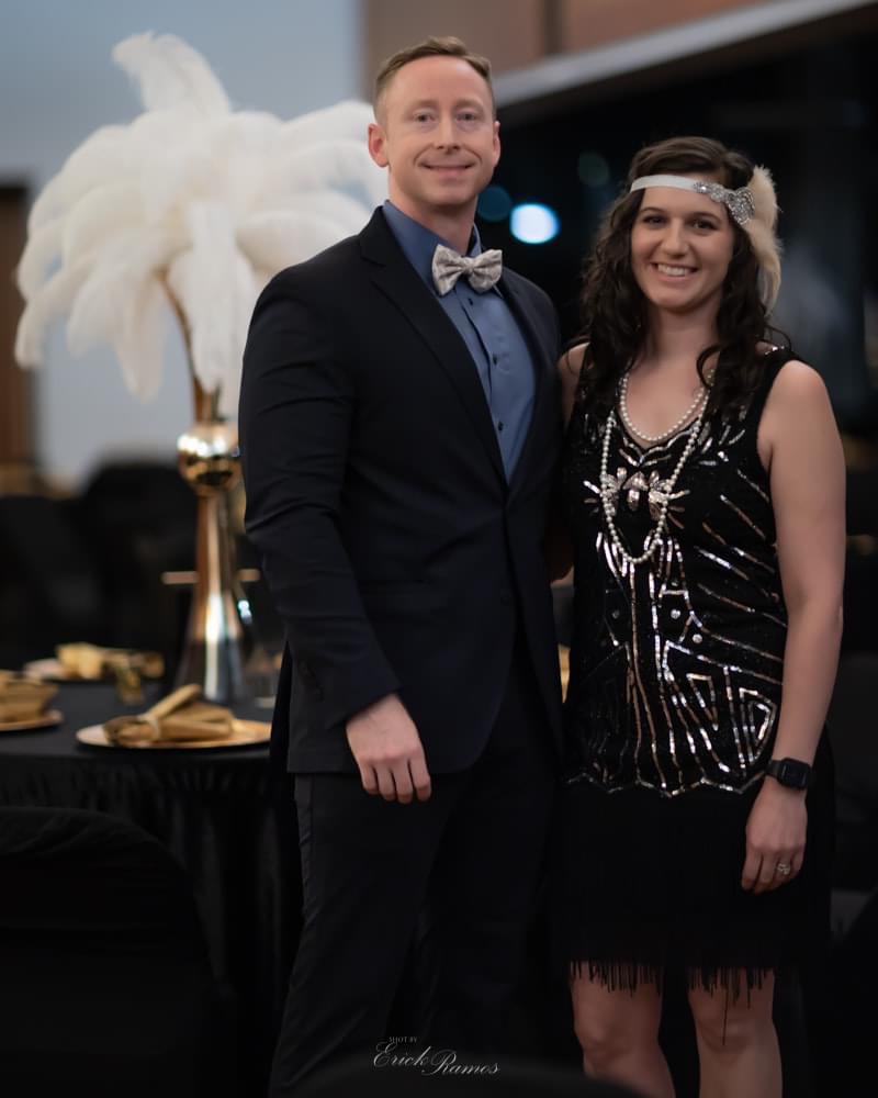 At a 20's-Themed Party