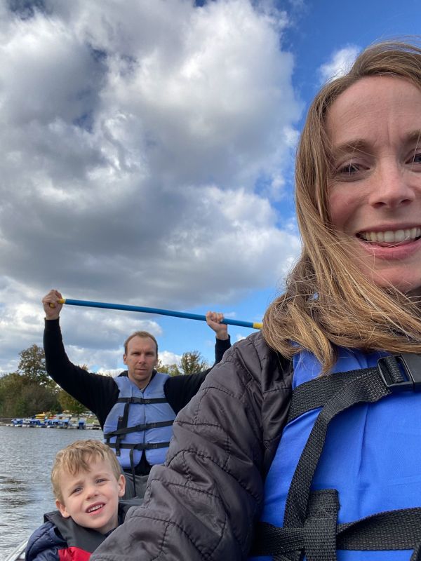 Canoe Ride in Michigan