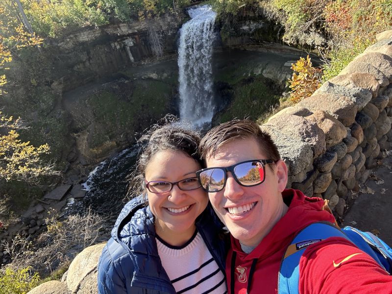 Minnehaha Falls in Minnesota