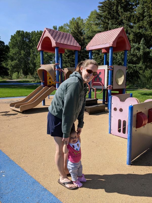Kimbree at the Park With Friends
