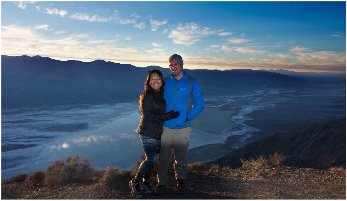 Hiking in Death Valley