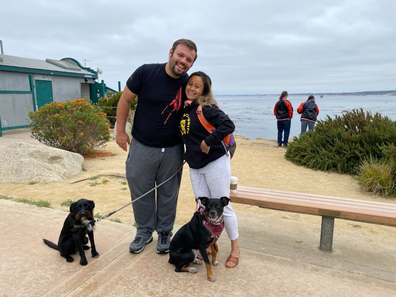 Michael Loves Spending Time with Our Pups!