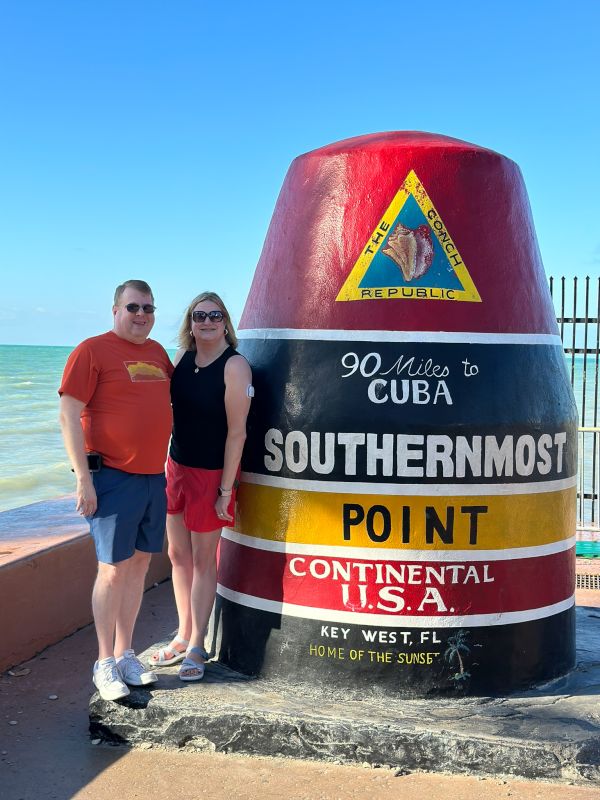At the Southernmost Point in the U.S. 