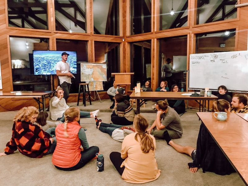 David Leading A Discipleship Training School