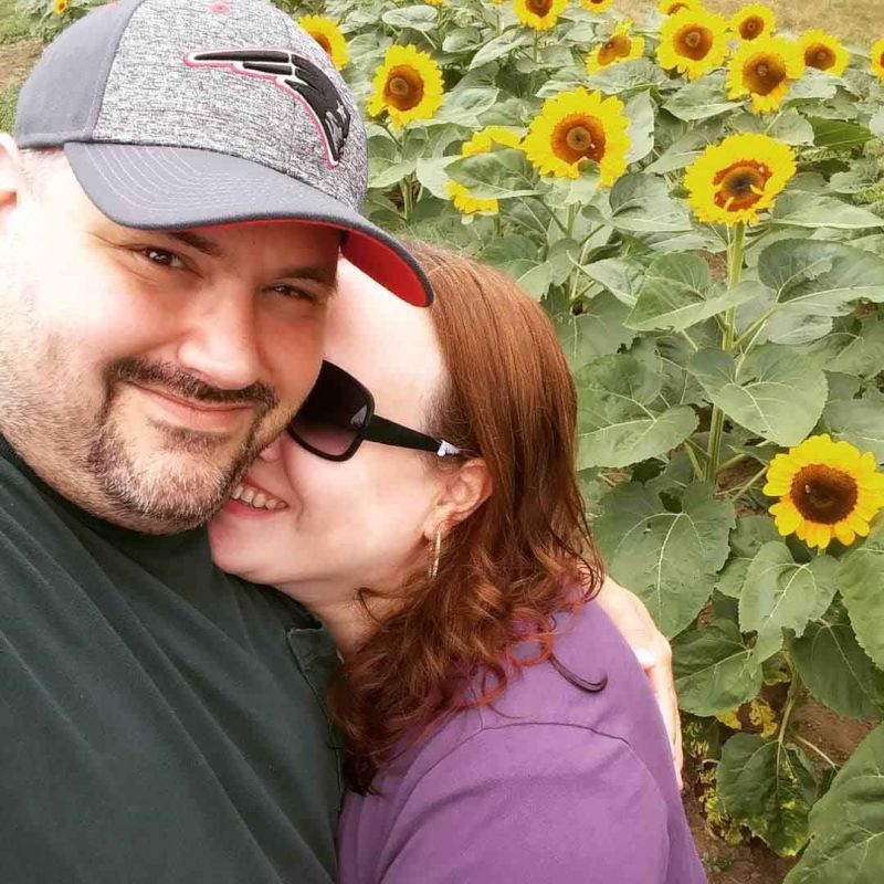 Checking Out the Sunflowers