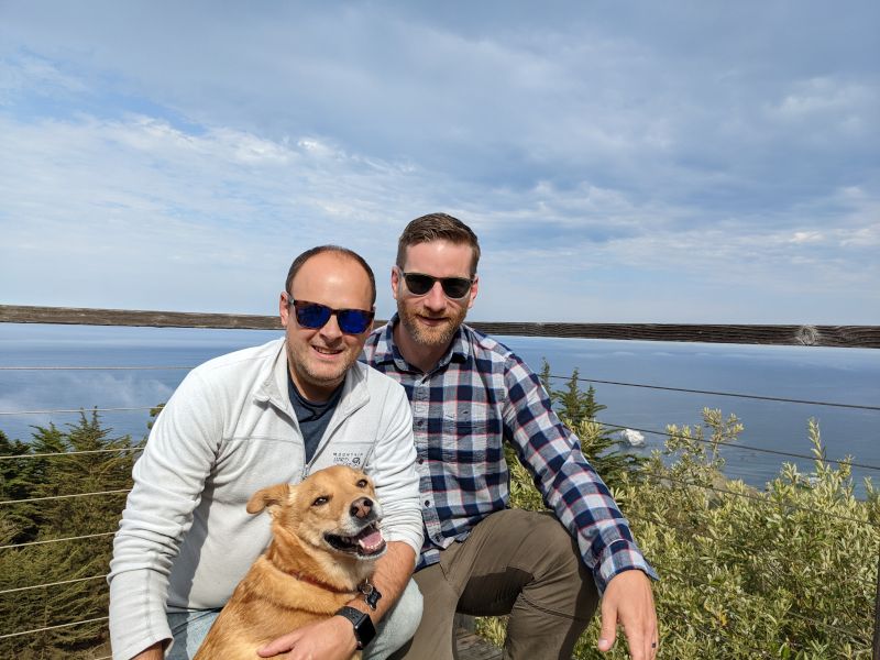 Hanging Out Near the Beach With Milo