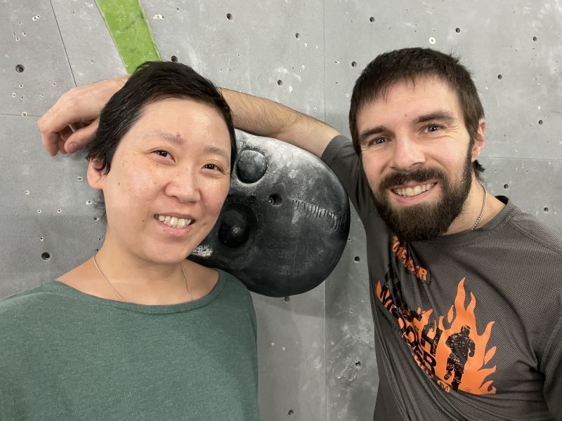 We Love the Funky Climbing Holds