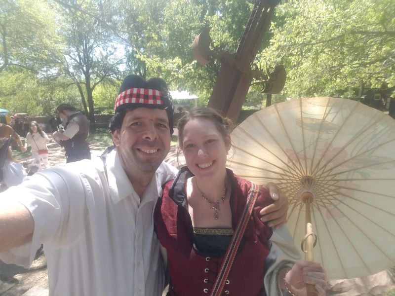 At a Renaissance Festival