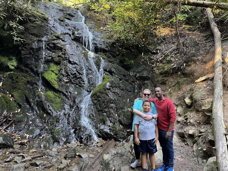 Hiking With Our Godson