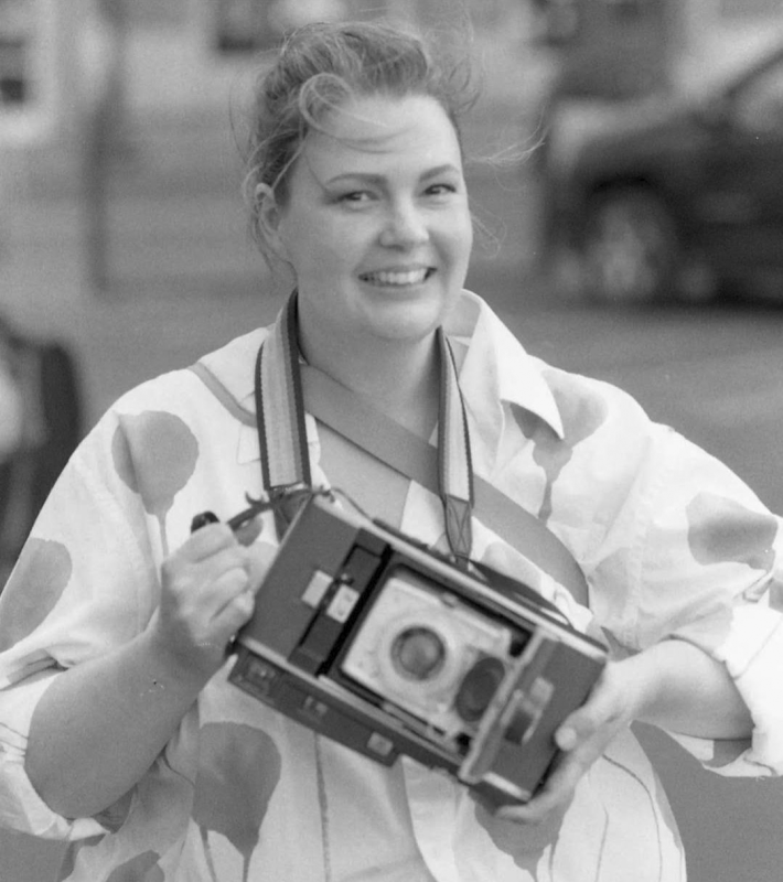 One of Alexandra's Many, Many Cameras