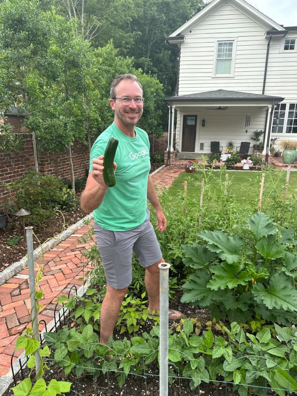 Jeffrey Showing Off His Crop