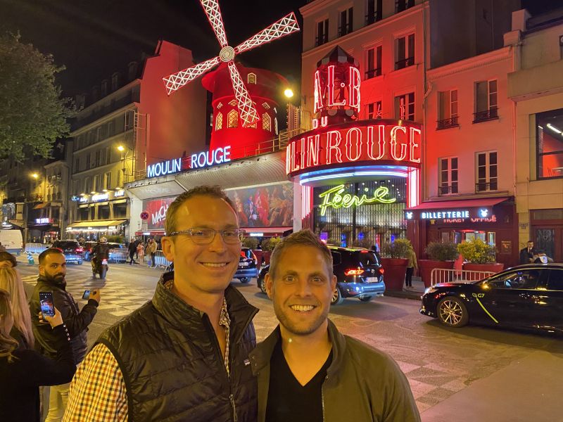 At the Moulin Rouge