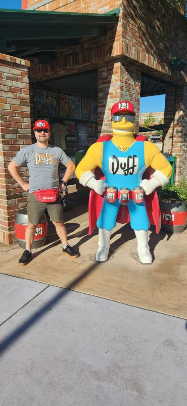 Haris at Universal Studio