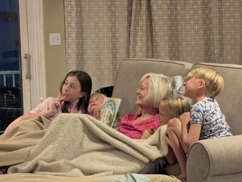 All the Kids on Our Family Vacation