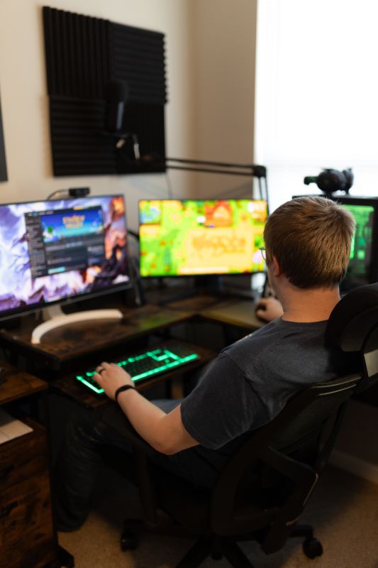 Josh Playing Video Games