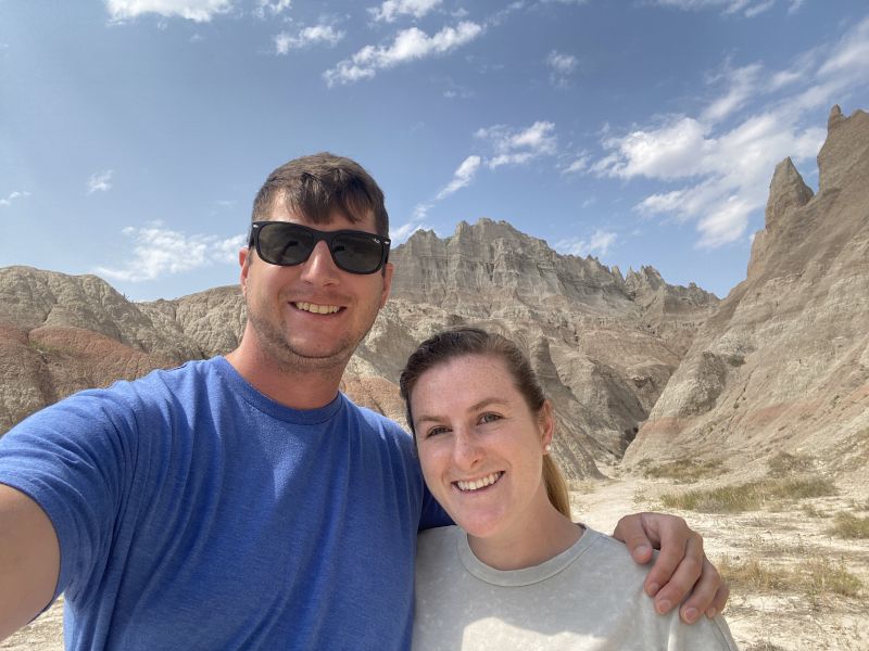 Hiking in the Black Hills, SD