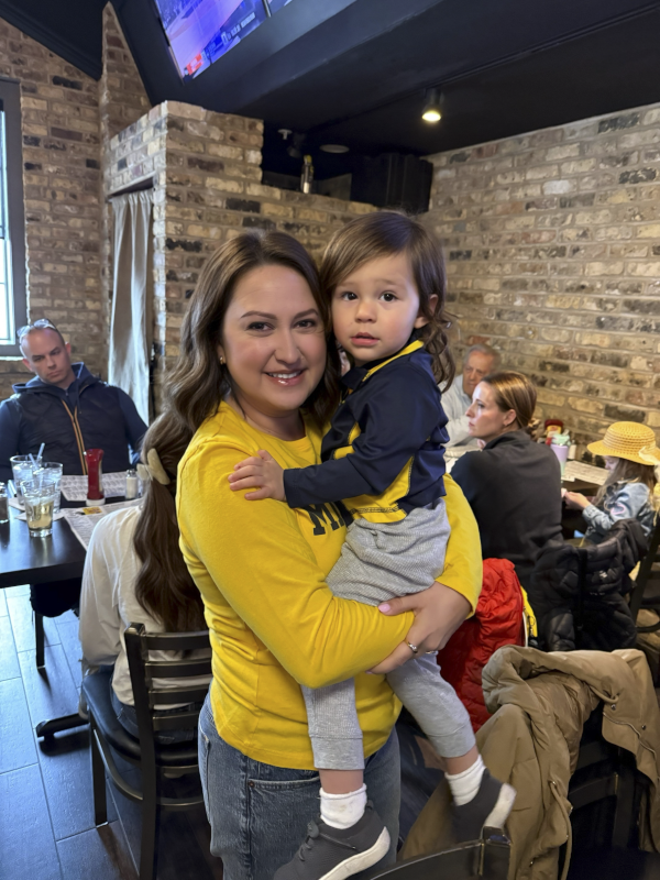 With Our Godson Conor Cheering for One of Our Favorite Teams in the NCAA Tournament - Michigan Wolverines!