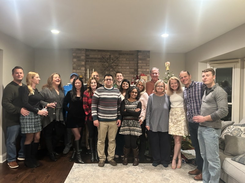 Xmas Party with Our Neighbors