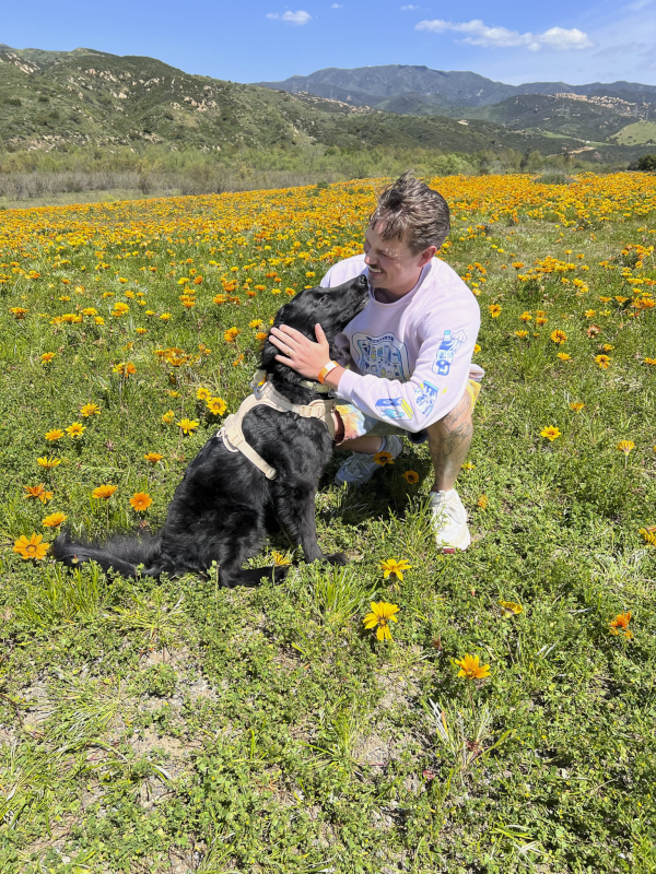 Puppy kisses with Ripley