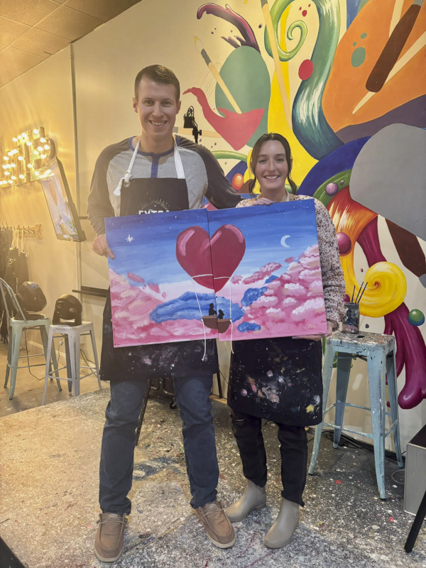 Valentine's Day Date Night at a Painting Class