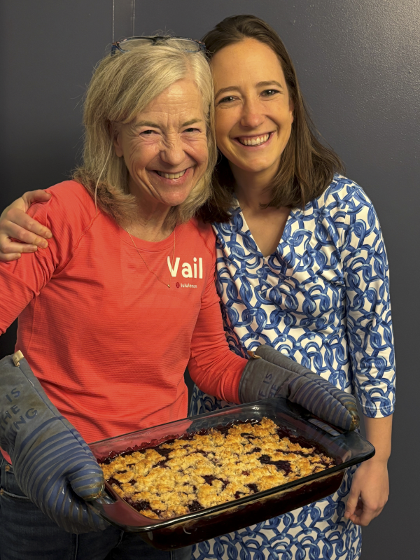 Ashley Baking With Her Mom