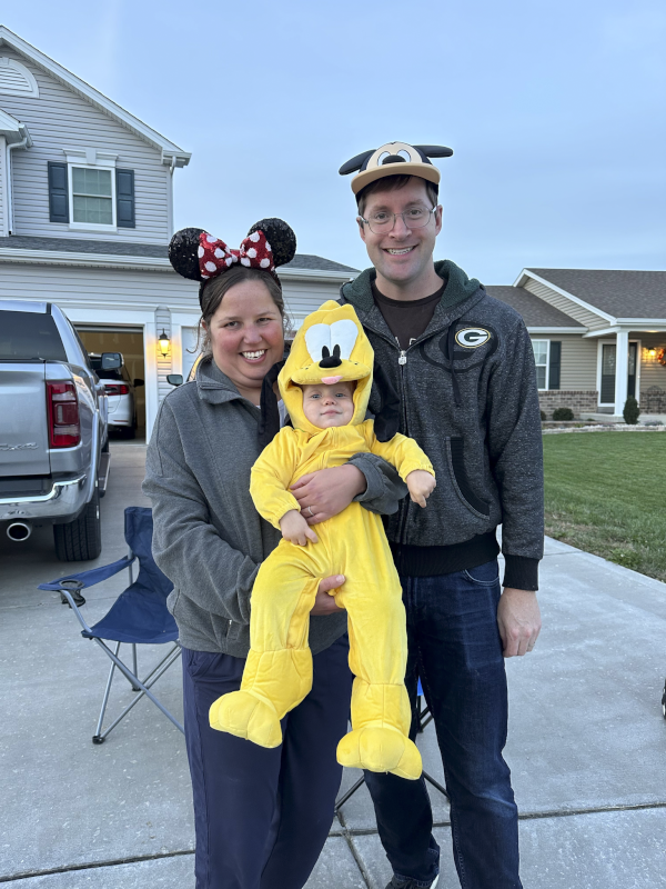 Passing Out Halloween Candy