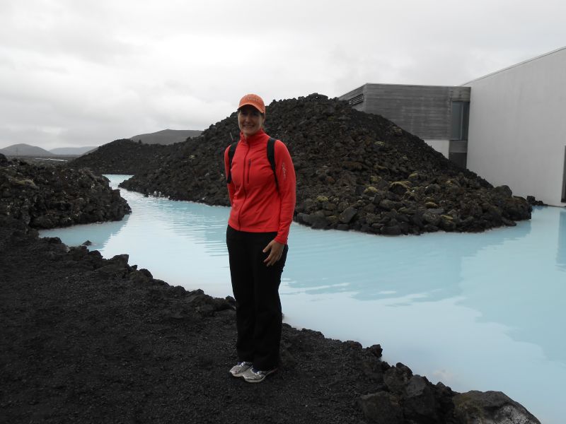 Beth in Iceland