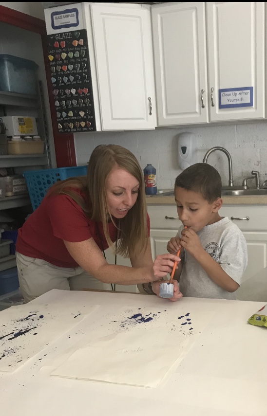 Getting Messy in Anne's Art Room